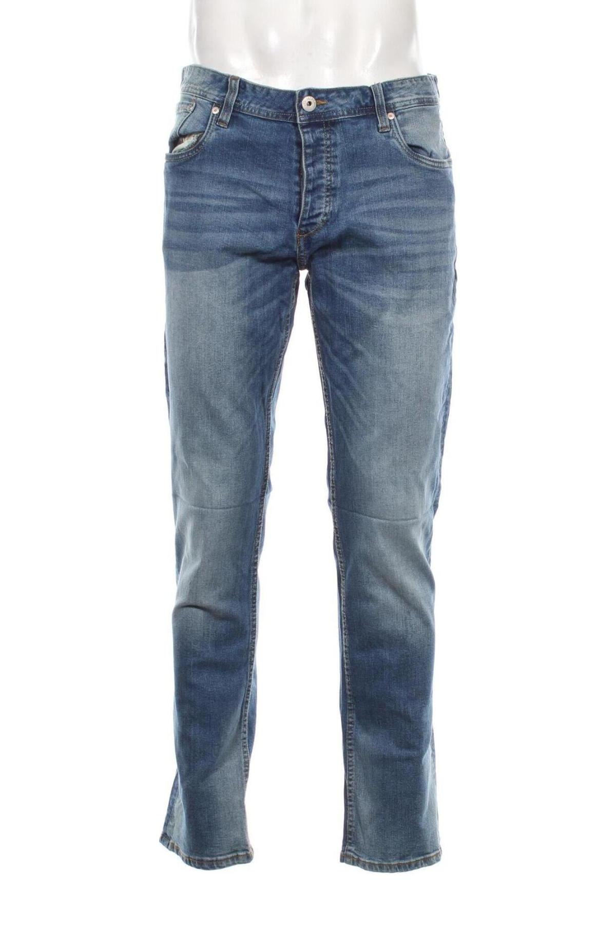 Męskie jeansy Jack & Jones, Rozmiar L, Kolor Niebieski, Cena 77,99 zł