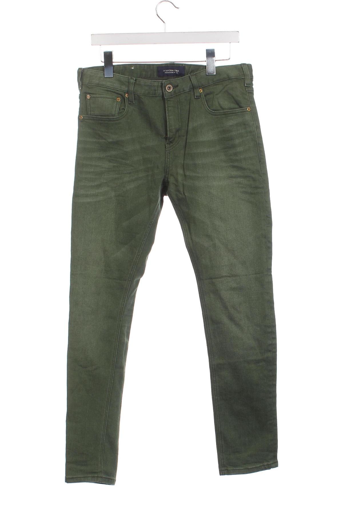 Męskie jeansy Scotch & Soda, Rozmiar M, Kolor Zielony, Cena 307,99 zł