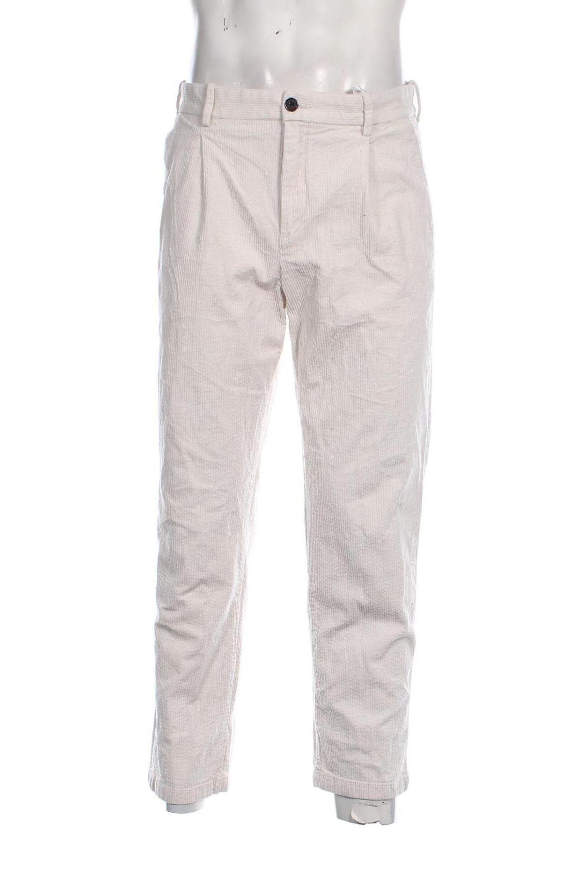 Herrenhose H&M, Größe L, Farbe Weiß, Preis 27,49 €