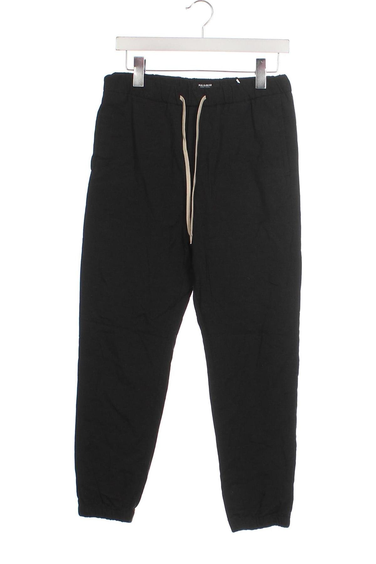 Pantaloni de bărbați Pull&Bear, Mărime S, Culoare Negru, Preț 51,99 Lei