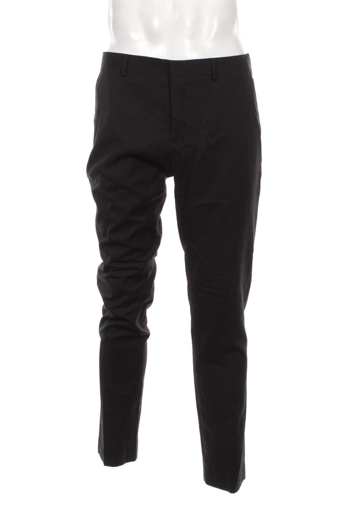 Pantaloni de bărbați WE, Mărime L, Culoare Negru, Preț 55,99 Lei