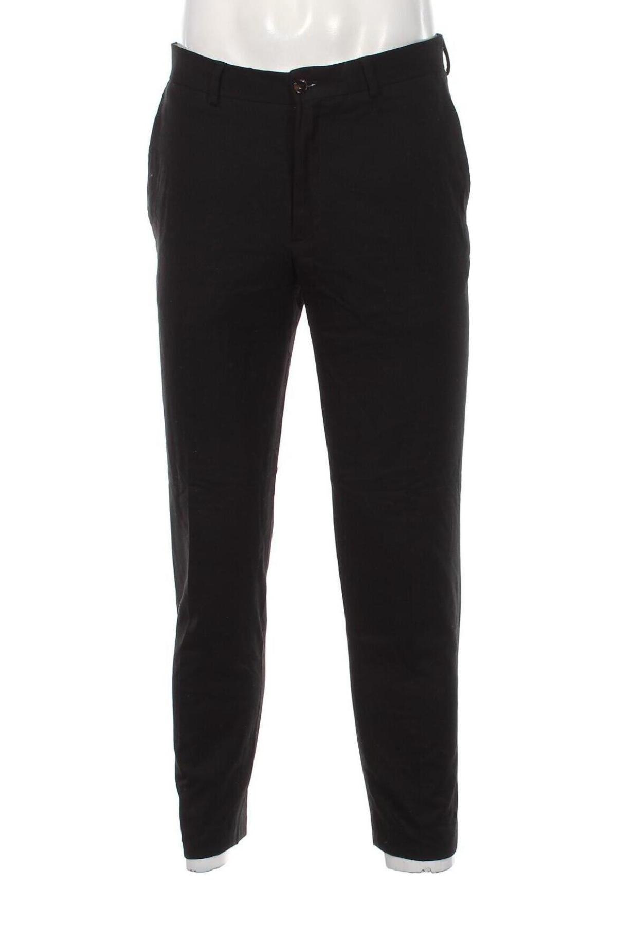 Pantaloni de bărbați Zara, Mărime M, Culoare Negru, Preț 44,99 Lei