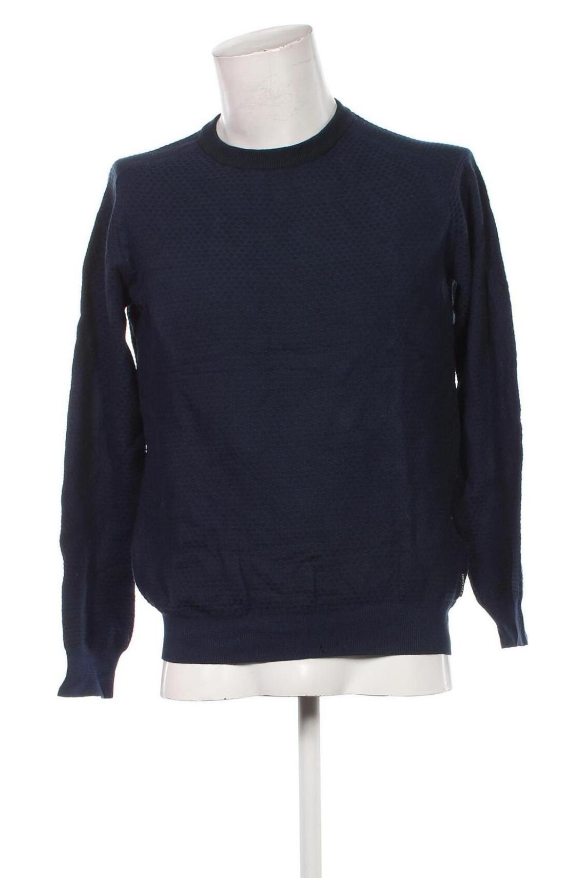 Herrenpullover Ben Sherman, Größe L, Farbe Blau, Preis 43,49 €