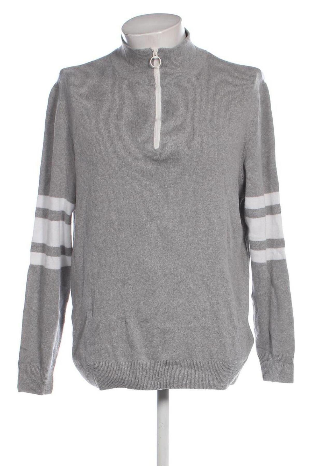 Herrenpullover Bpc Bonprix Collection, Größe 3XL, Farbe Grau, Preis 24,99 €