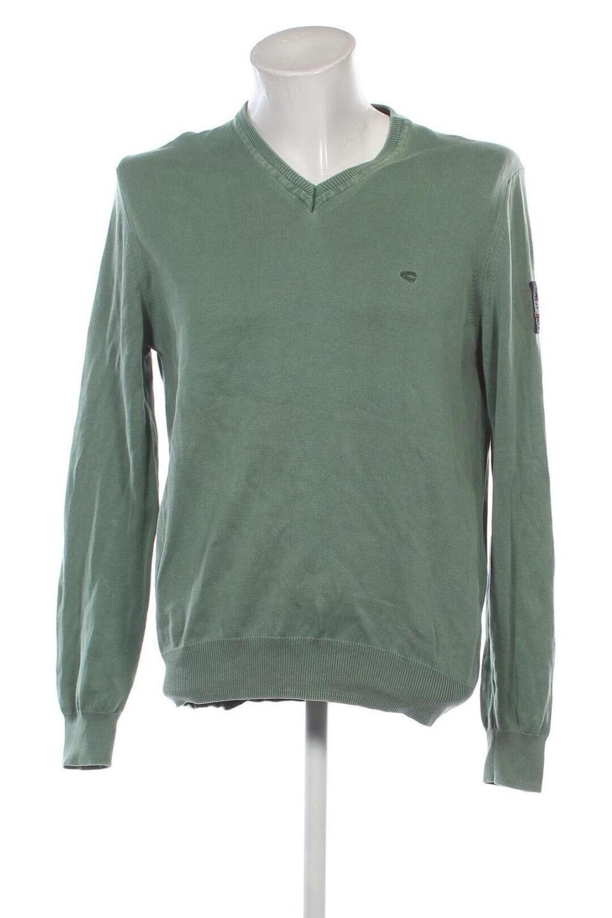 Męski sweter Camel Active, Rozmiar M, Kolor Zielony, Cena 143,00 zł