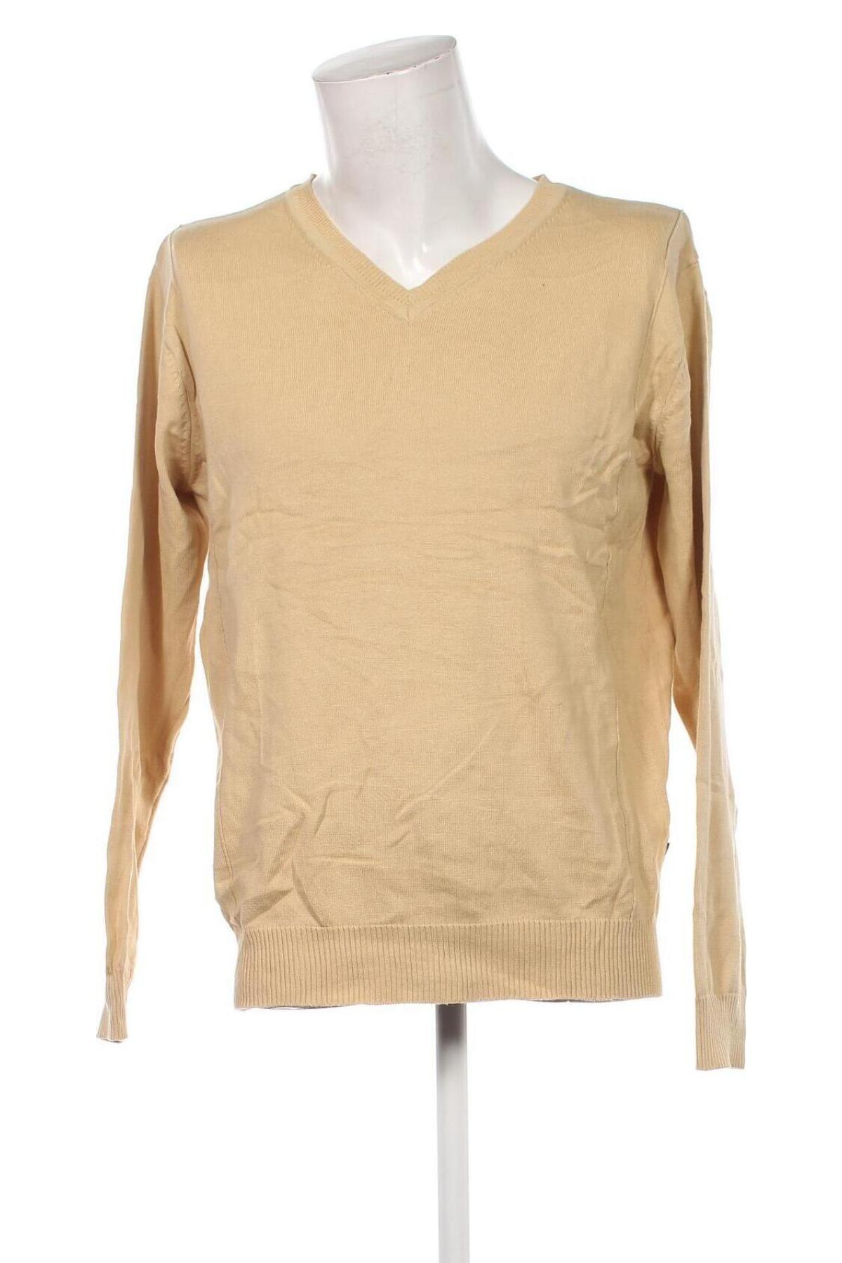 Herrenpullover Chaps, Größe L, Farbe Beige, Preis 24,99 €