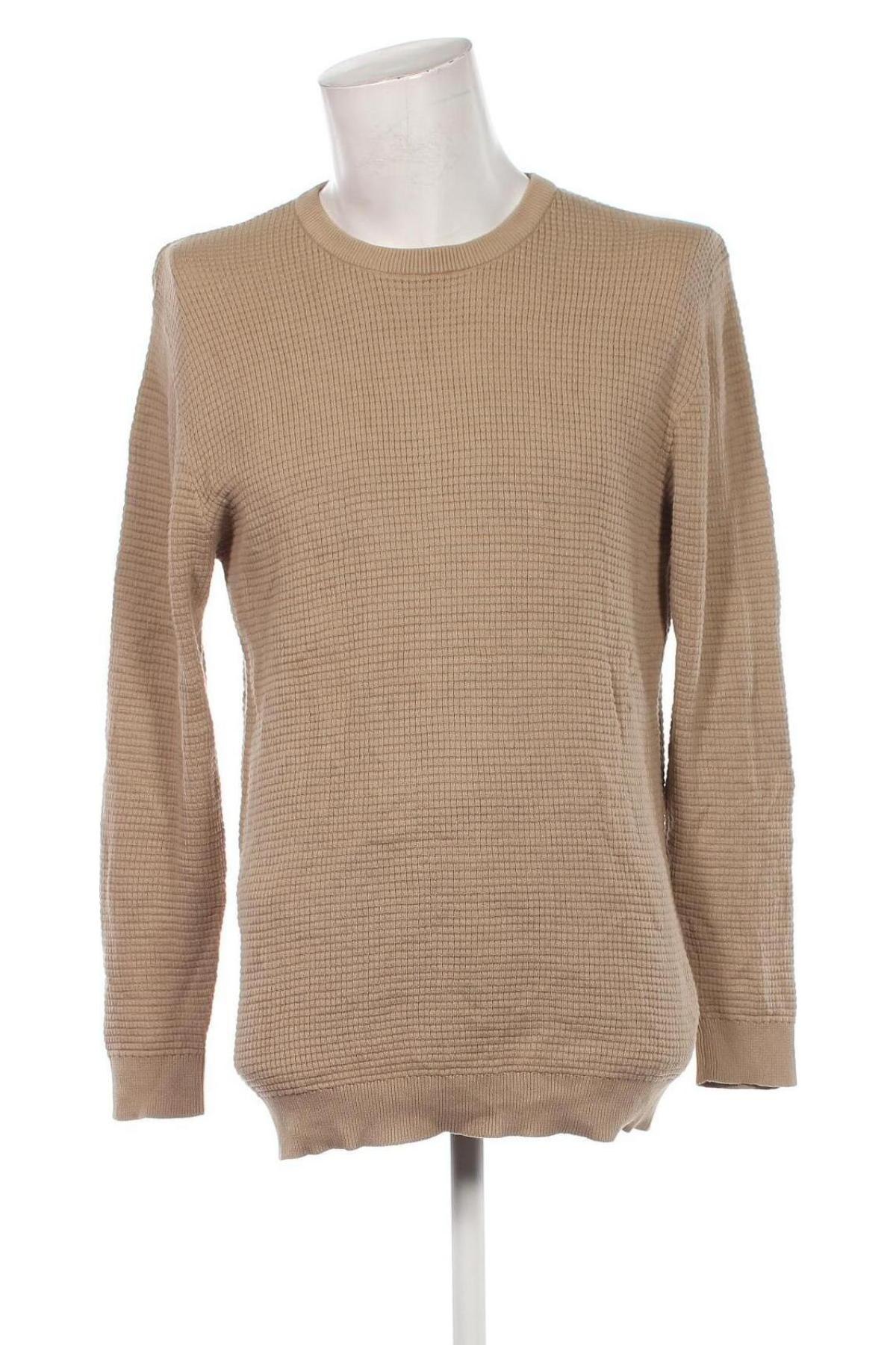 Herrenpullover FSBN, Größe L, Farbe Beige, Preis 24,99 €