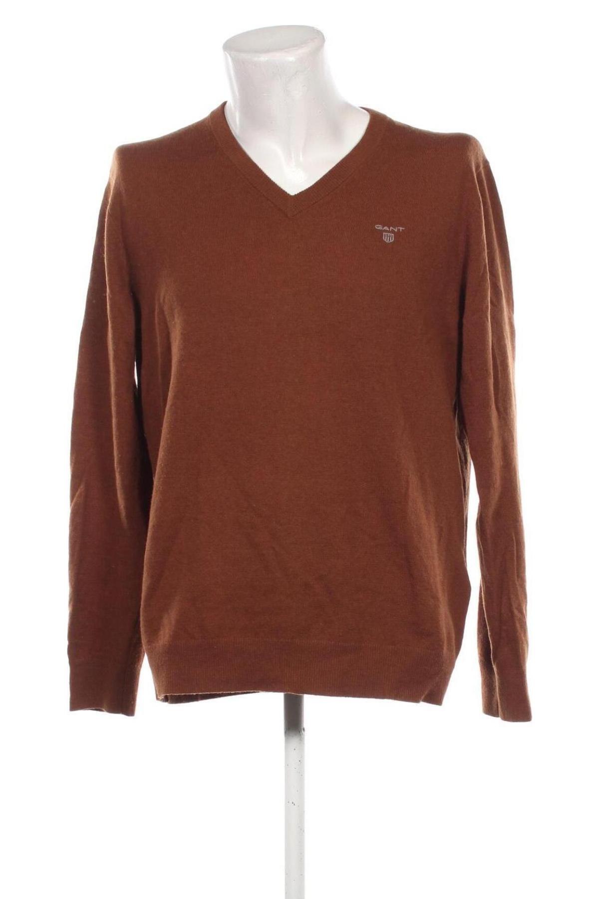 Herrenpullover Gant, Größe XL, Farbe Braun, Preis 71,99 €