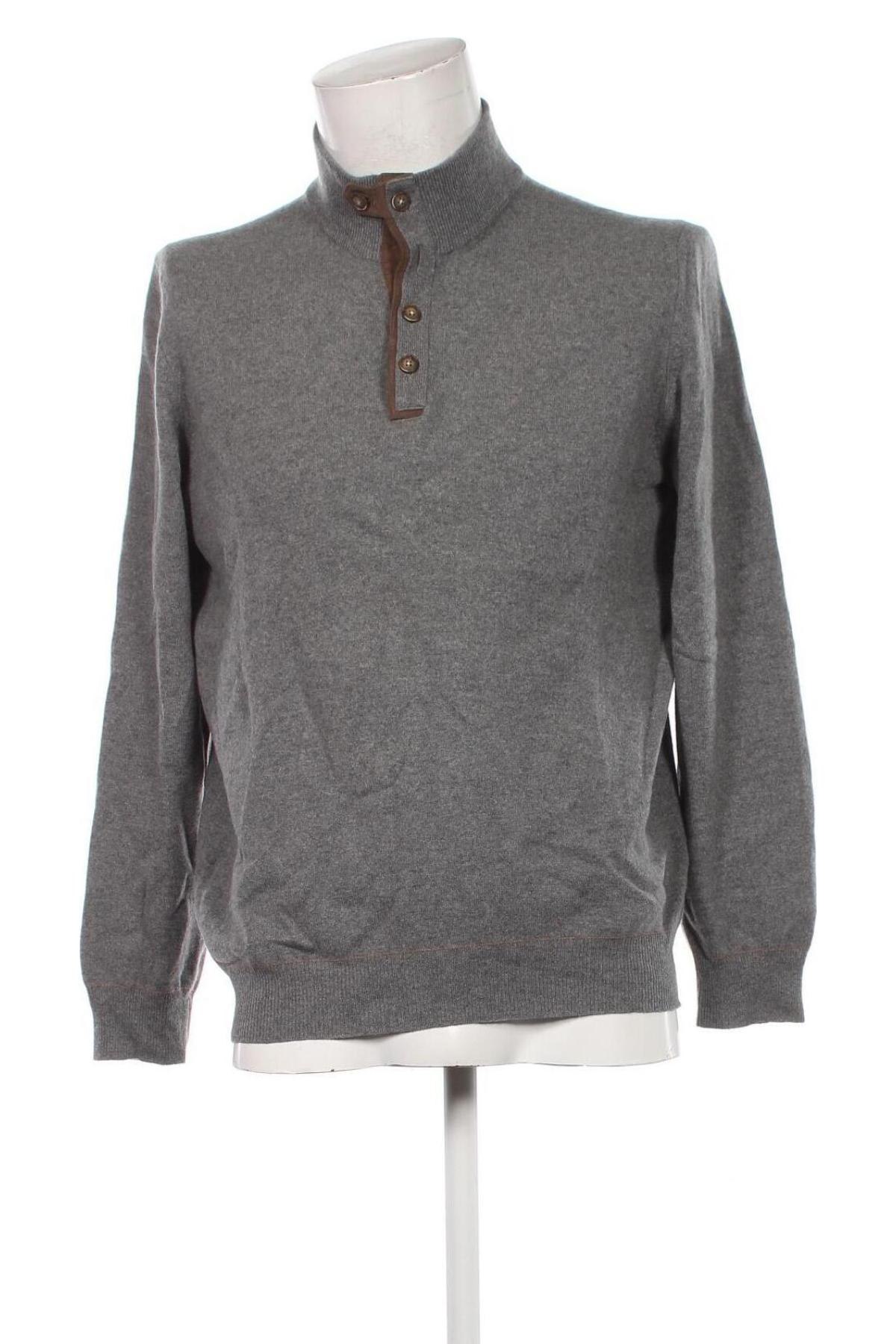 Herrenpullover Gran Sasso, Größe L, Farbe Grau, Preis 43,49 €