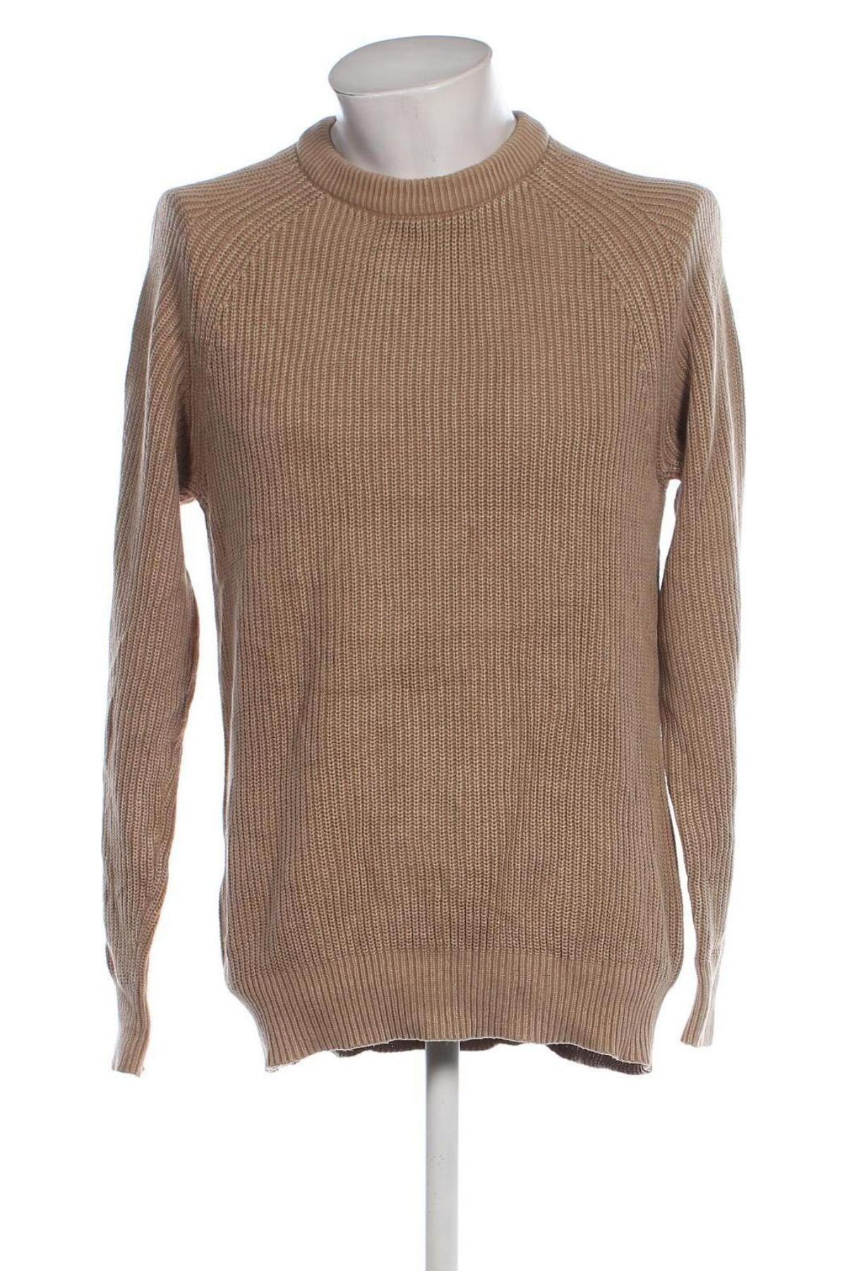 Herrenpullover H&M, Größe S, Farbe Beige, Preis 14,99 €