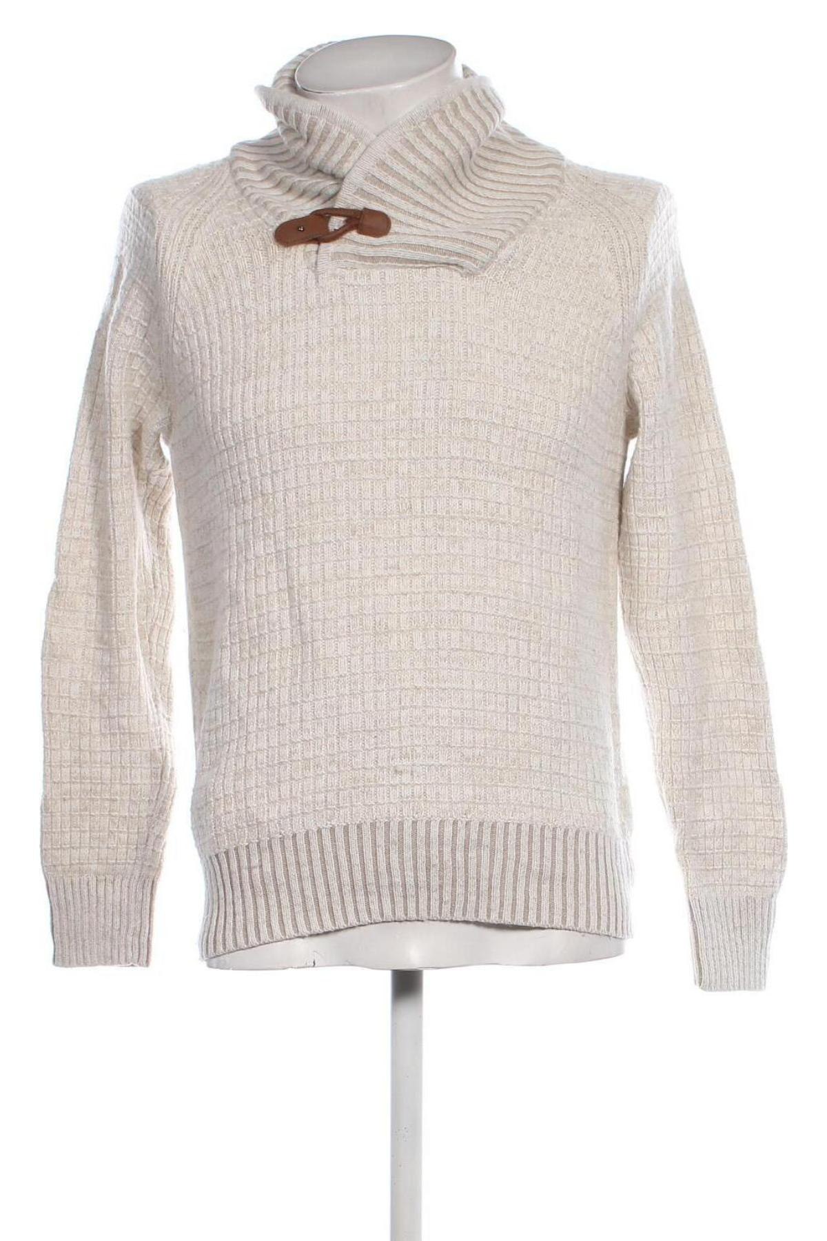 Herrenpullover H&M, Größe M, Farbe Ecru, Preis € 24,99