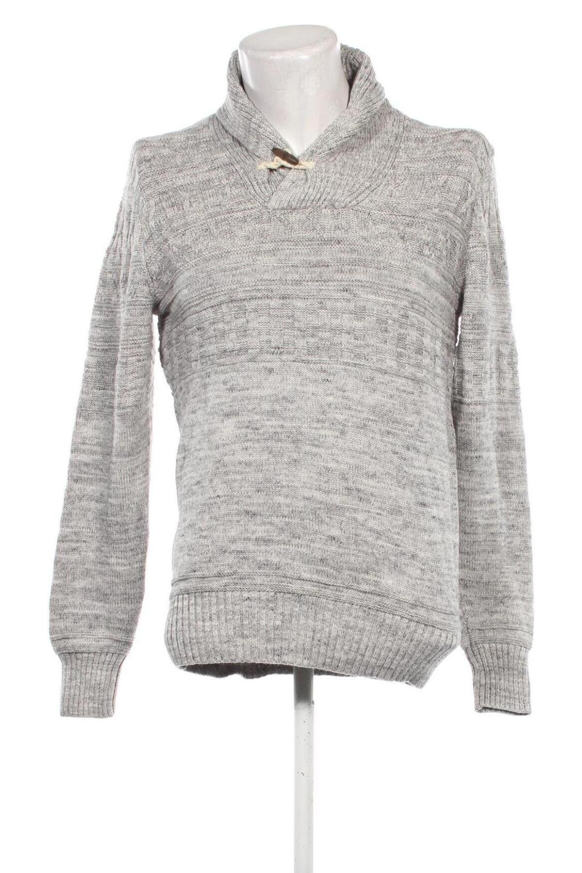 Herrenpullover H&M, Größe L, Farbe Grau, Preis 15,99 €