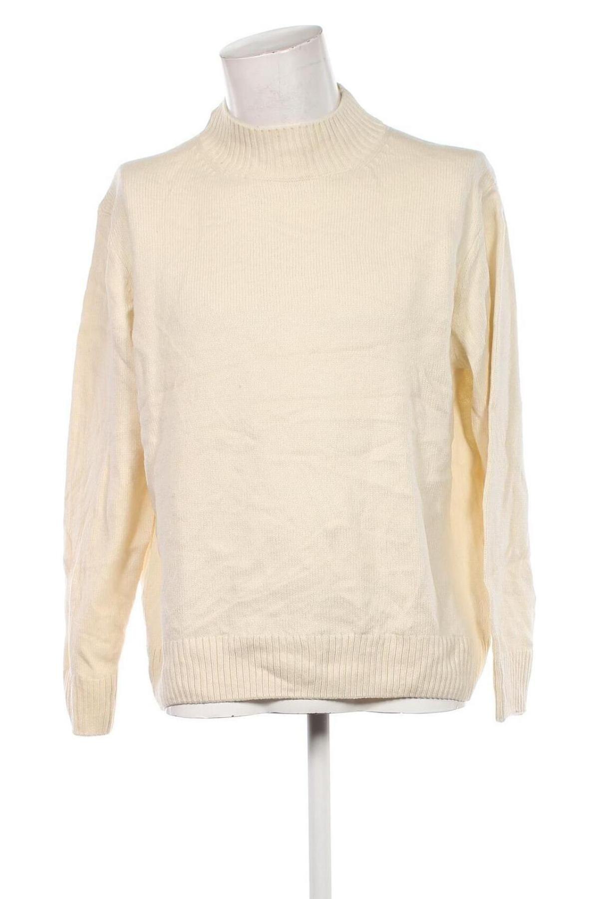 Herrenpullover H&M, Größe L, Farbe Ecru, Preis 14,99 €