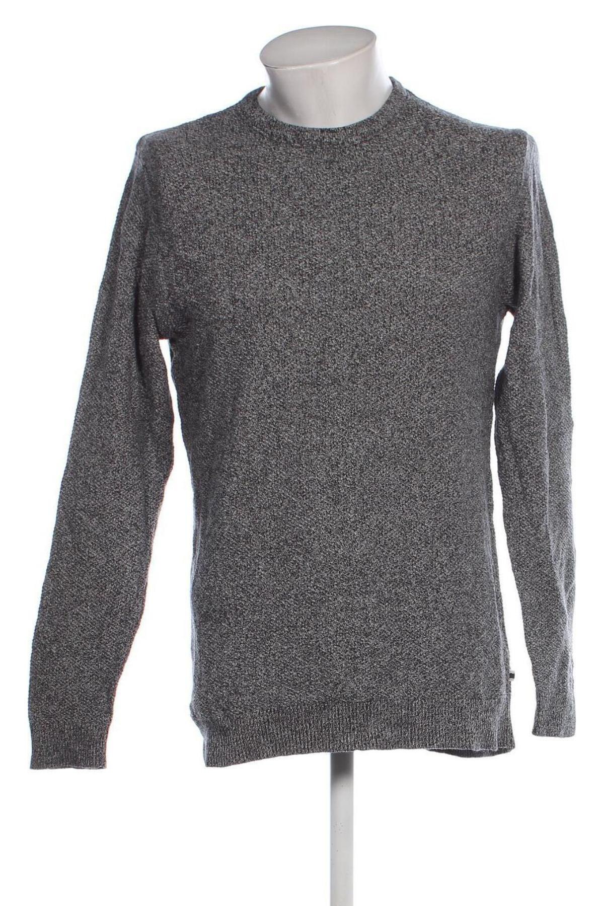 Herrenpullover Jack & Jones, Größe M, Farbe Grau, Preis 28,99 €