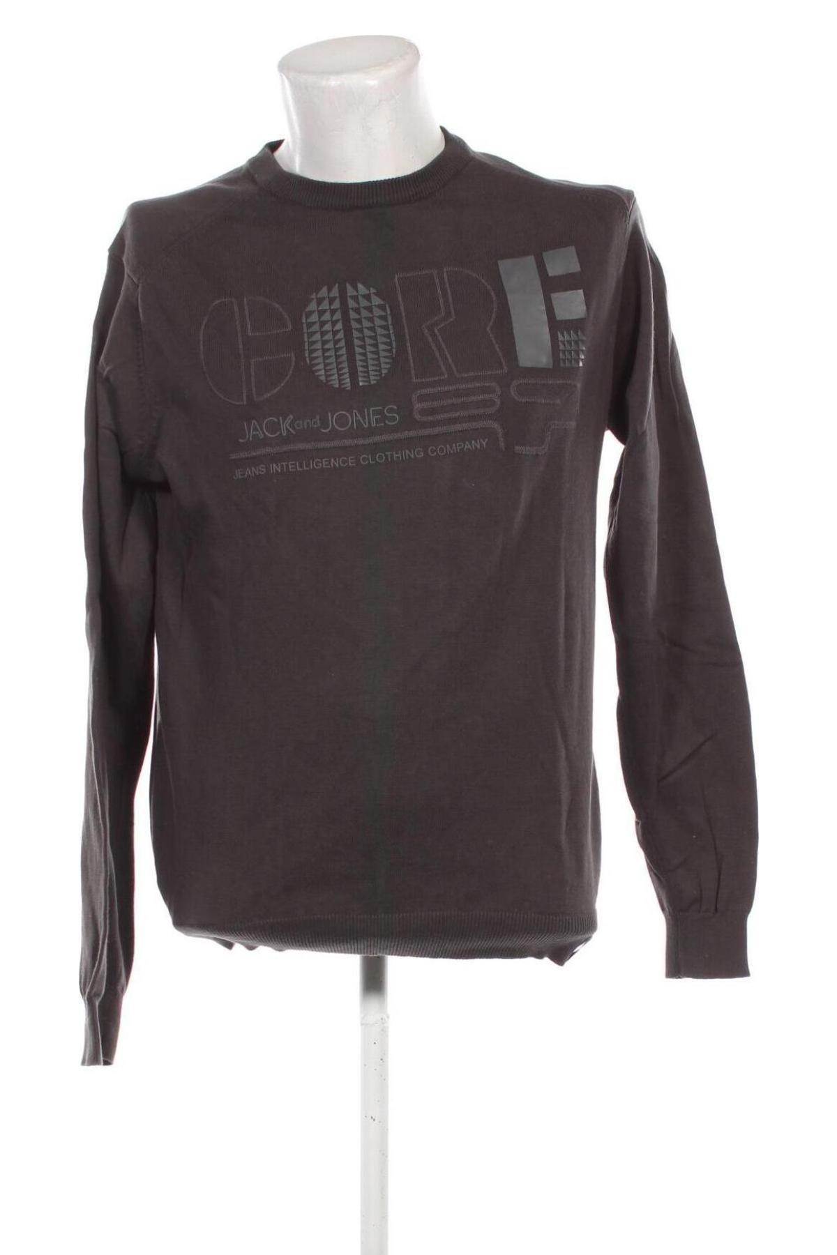 Herrenpullover Jack & Jones, Größe L, Farbe Grau, Preis € 16,17