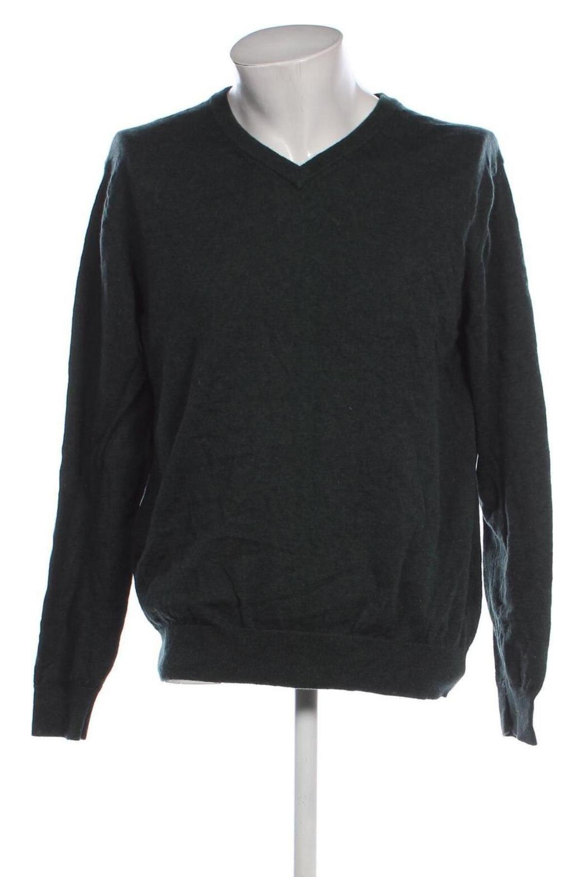 Herrenpullover John Cabot, Größe XL, Farbe Grün, Preis 24,99 €