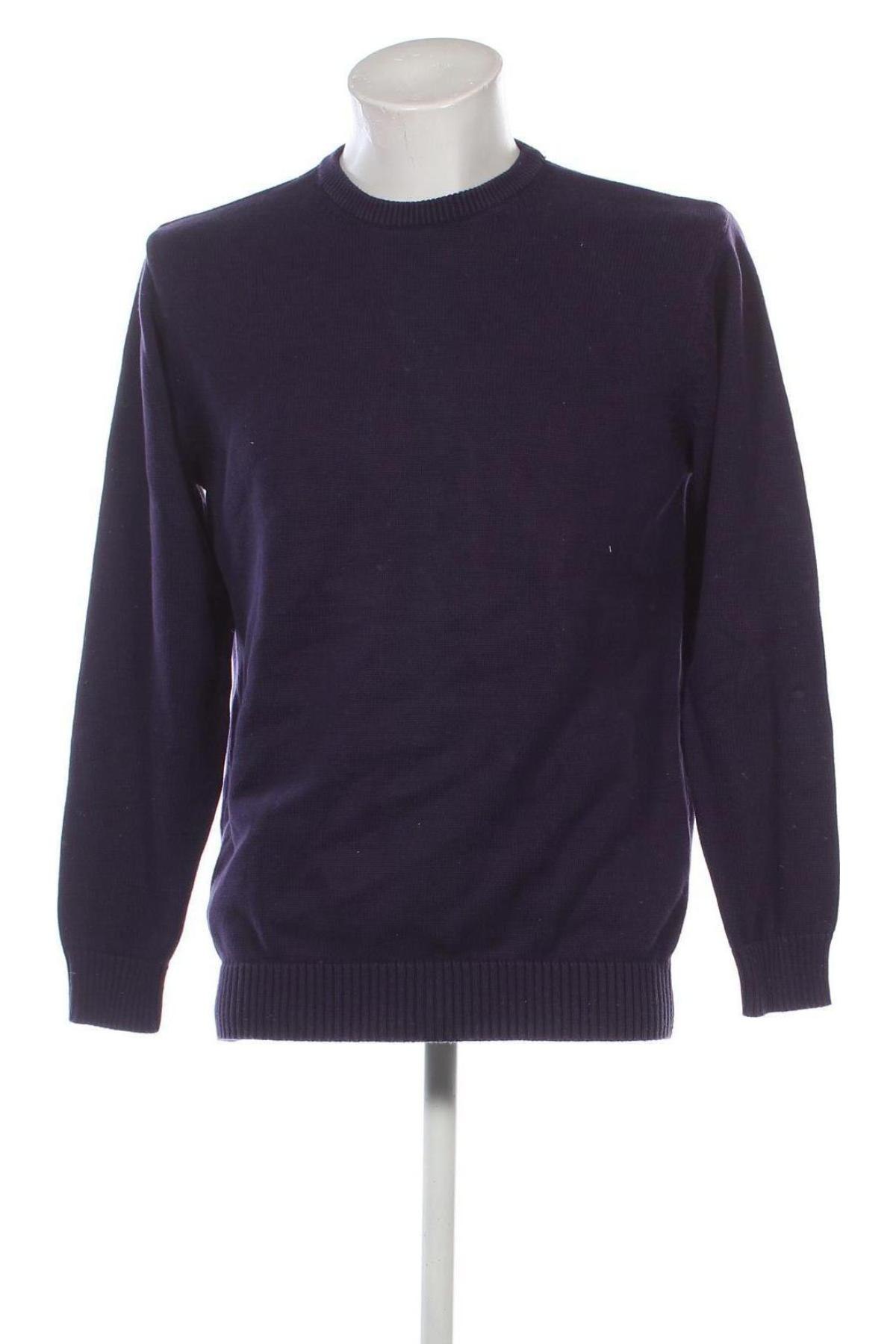 Herrenpullover Maine New England, Größe M, Farbe Lila, Preis 17,80 €