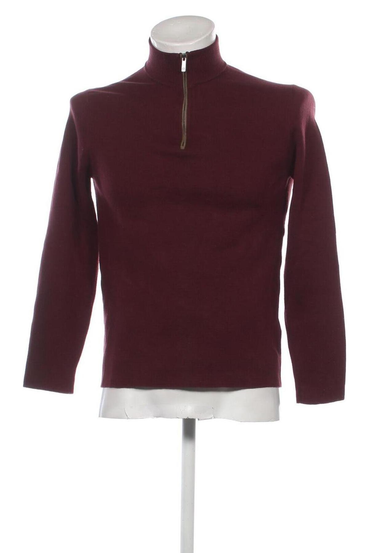 Herrenpullover Massimo Dutti, Größe M, Farbe Rot, Preis 85,04 €