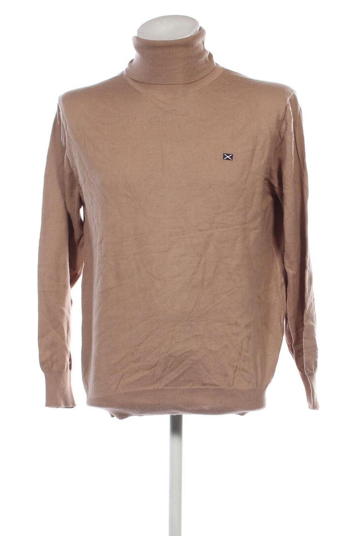 Herrenpullover Scapa Sports, Größe L, Farbe Beige, Preis 43,49 €