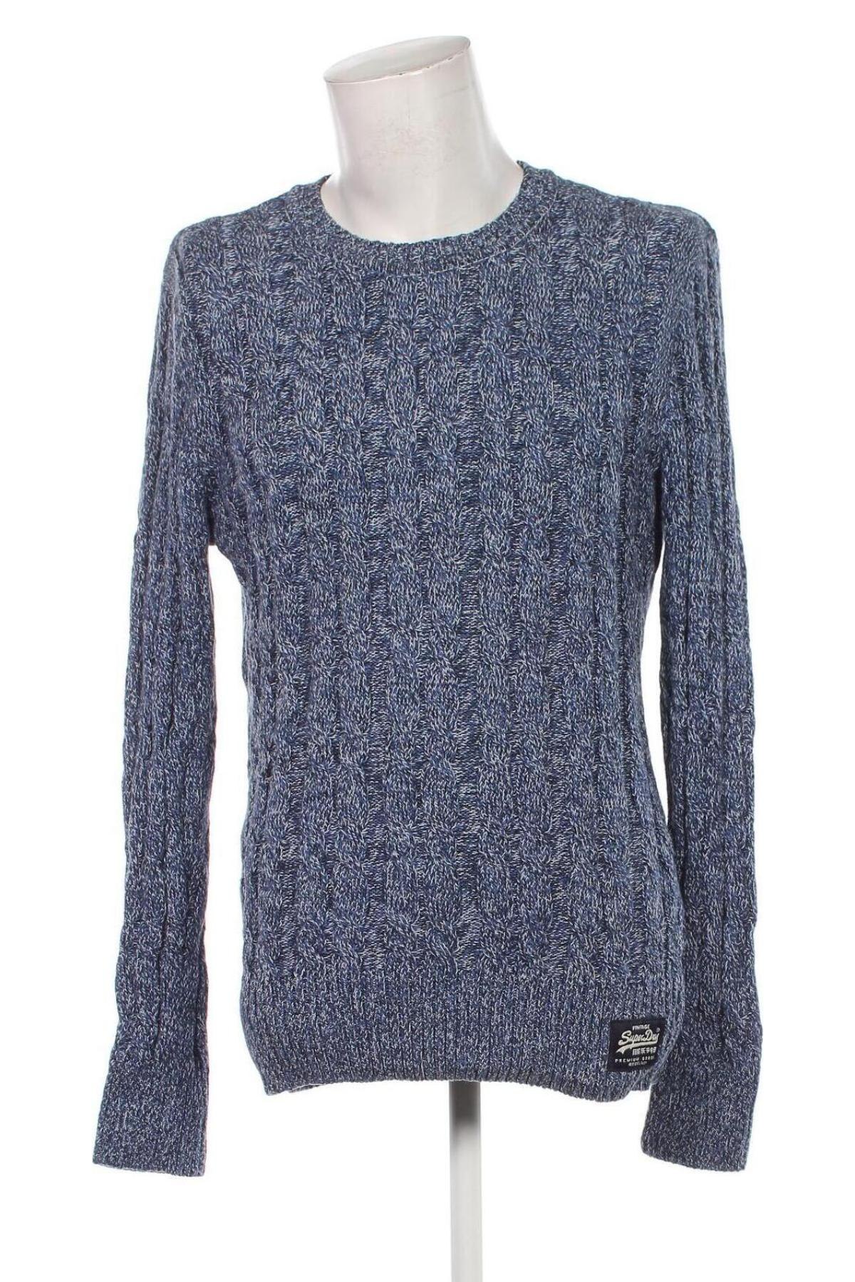 Herrenpullover Superdry, Größe XXL, Farbe Blau, Preis € 23,49