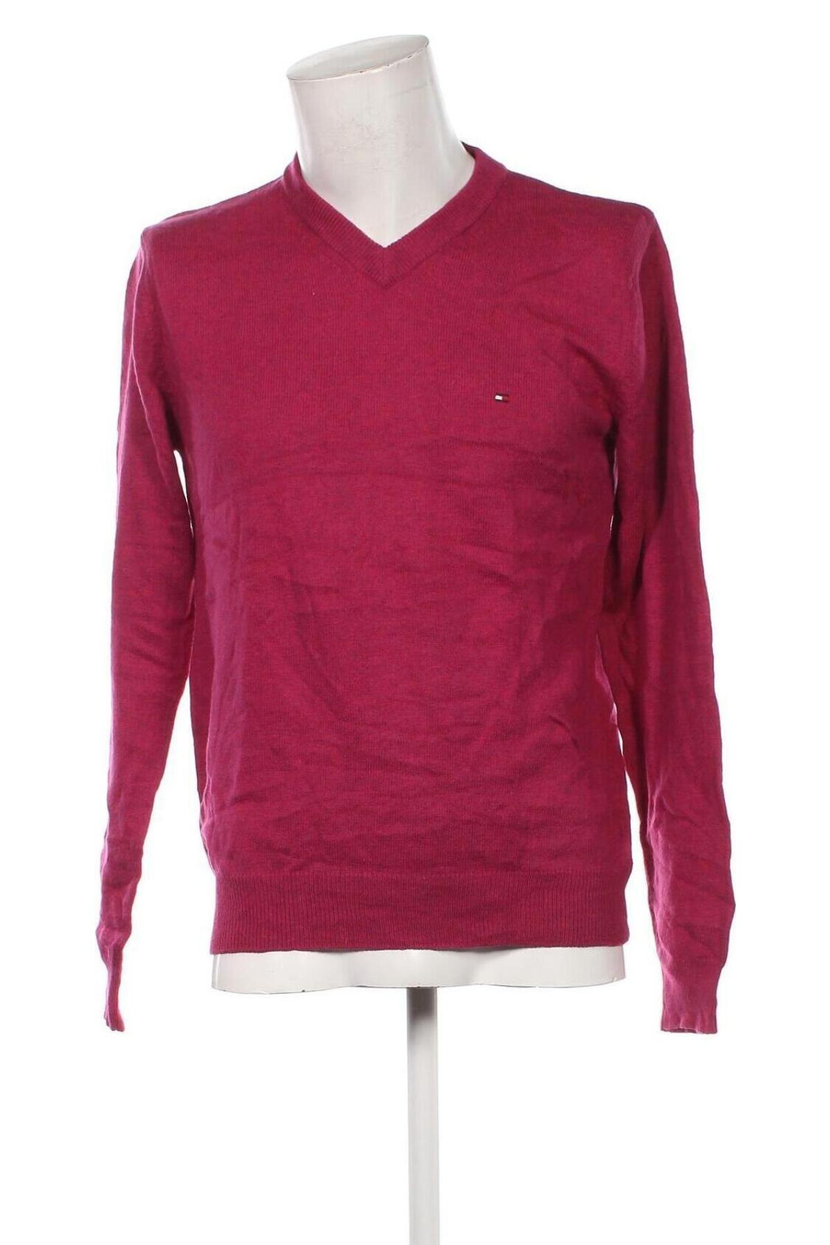 Herrenpullover Tommy Hilfiger, Größe M, Farbe Rosa, Preis € 41,99