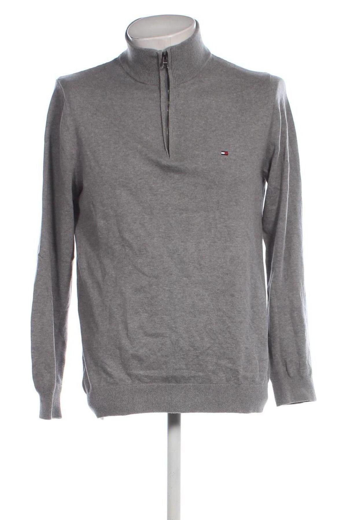 Pánsky sveter  Tommy Hilfiger, Veľkosť M, Farba Sivá, Cena  35,95 €