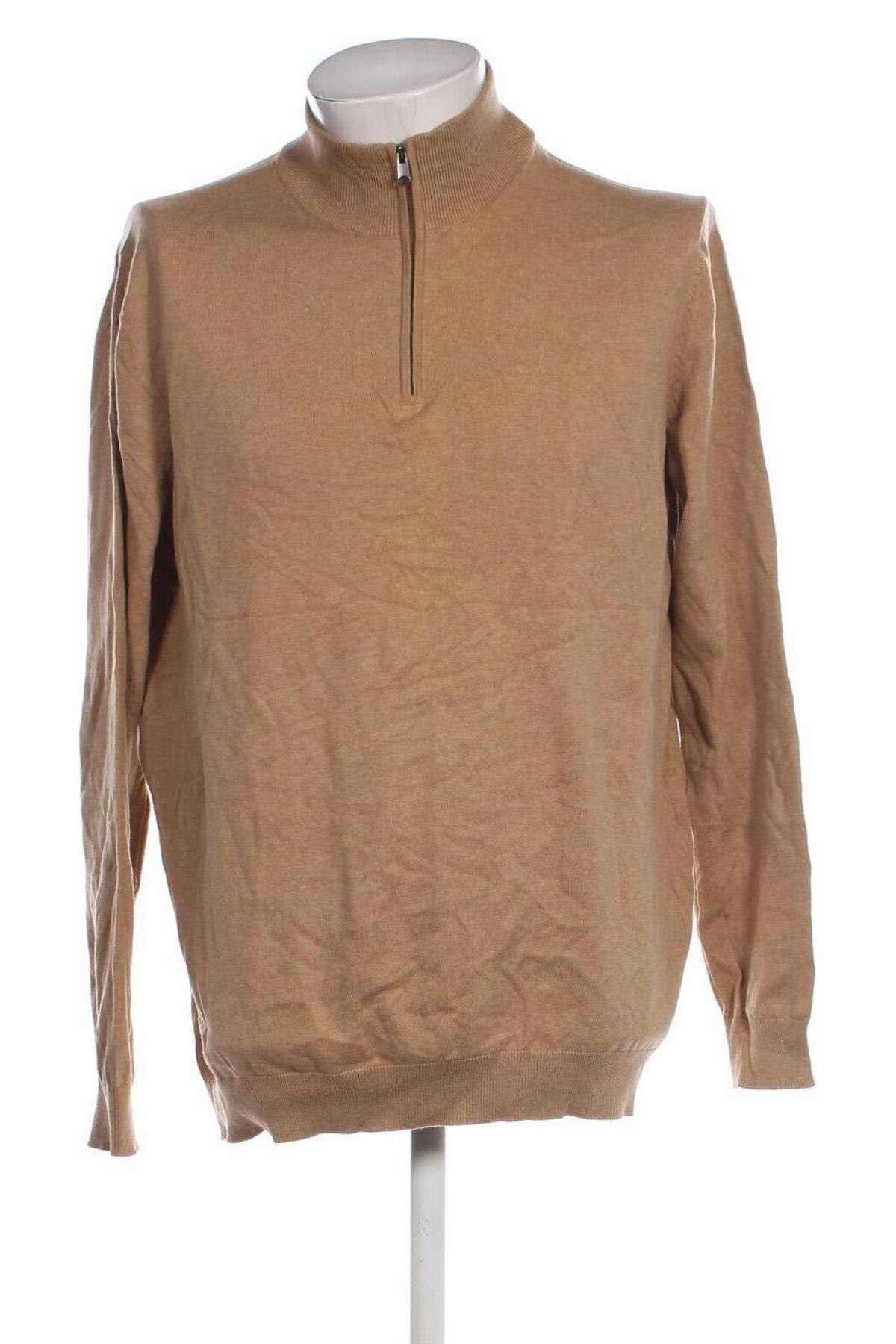 Herrenpullover Up 2 Fashion, Größe XL, Farbe Beige, Preis 24,99 €