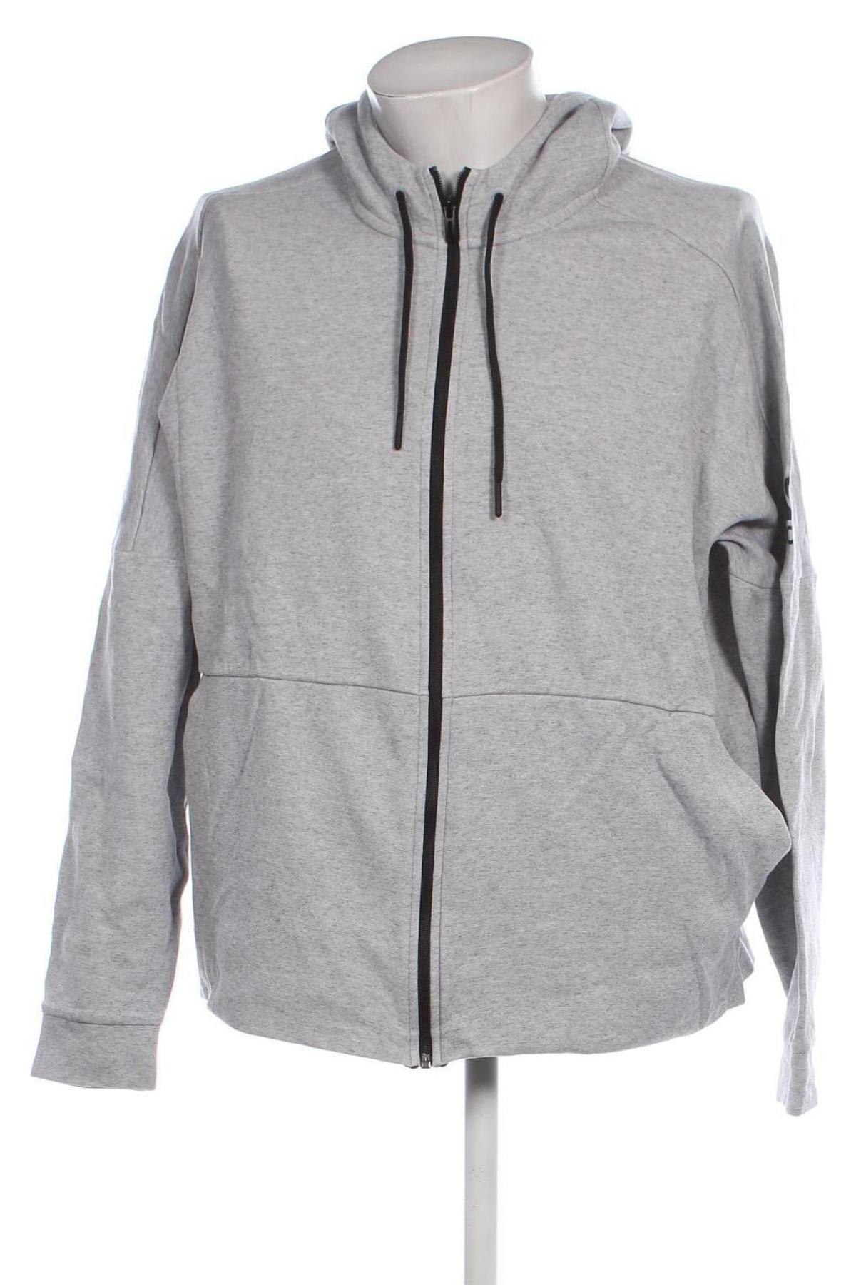 Herren Sweatshirt Adidas, Größe XXL, Farbe Grau, Preis 31,99 €