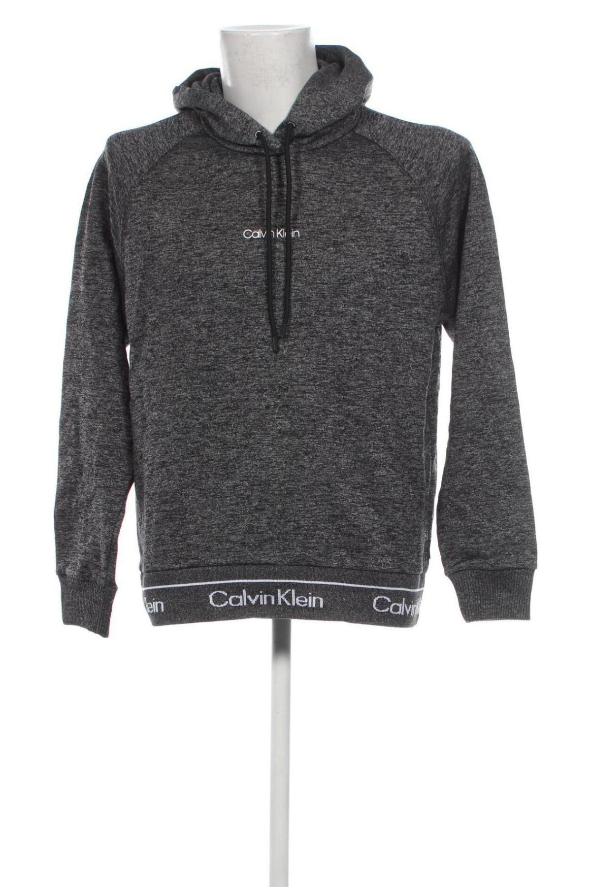 Herren Sweatshirt Calvin Klein, Größe L, Farbe Grau, Preis 58,99 €