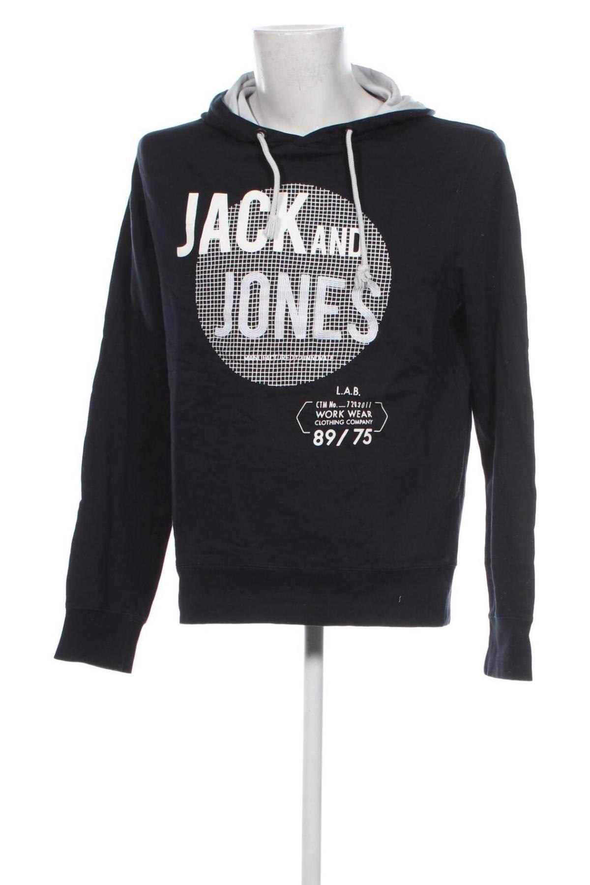 Hanorac de bărbați Jack & Jones, Mărime L, Culoare Albastru, Preț 78,99 Lei