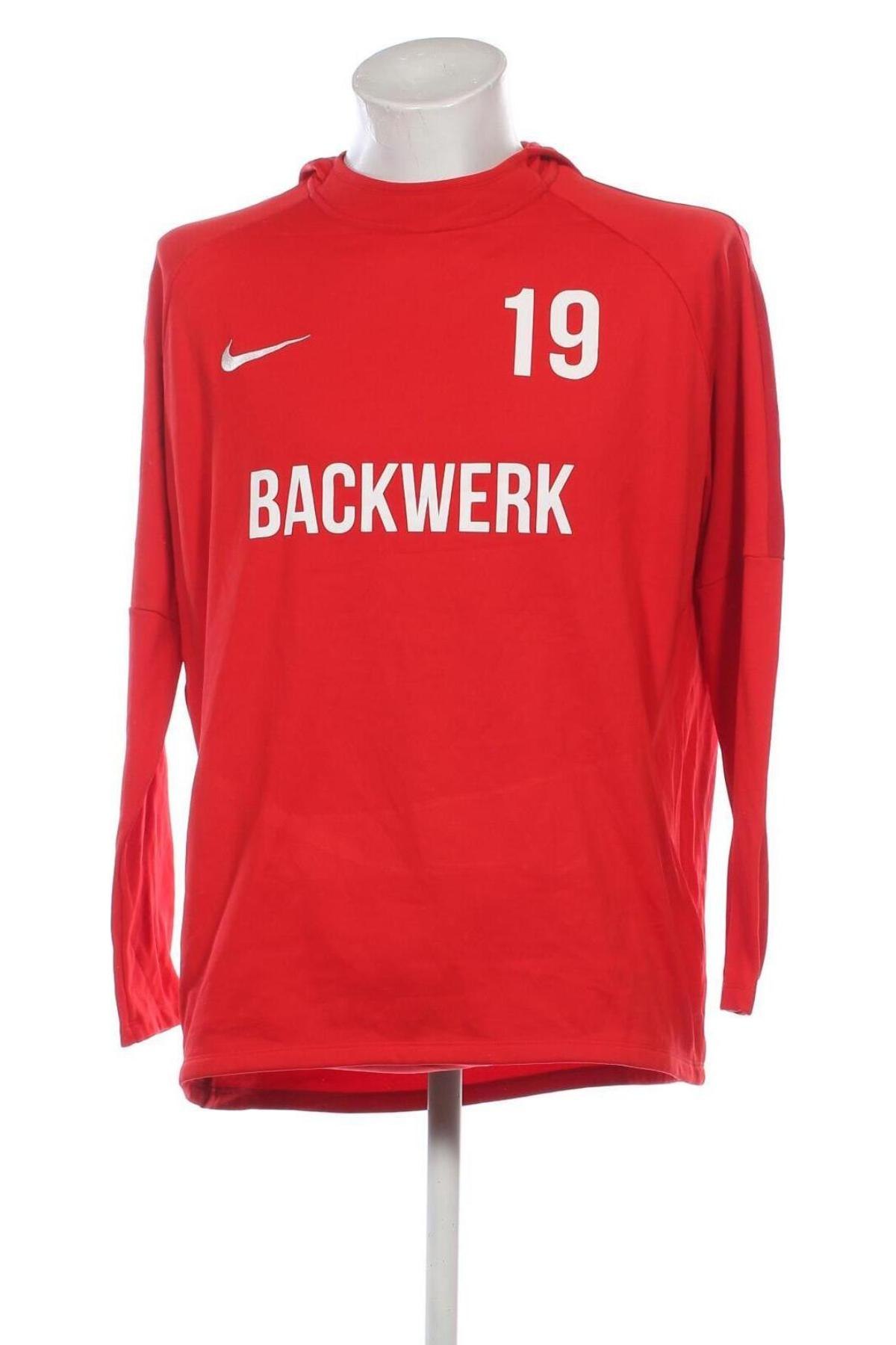 Herren Sweatshirt Nike, Größe XL, Farbe Rot, Preis € 38,49