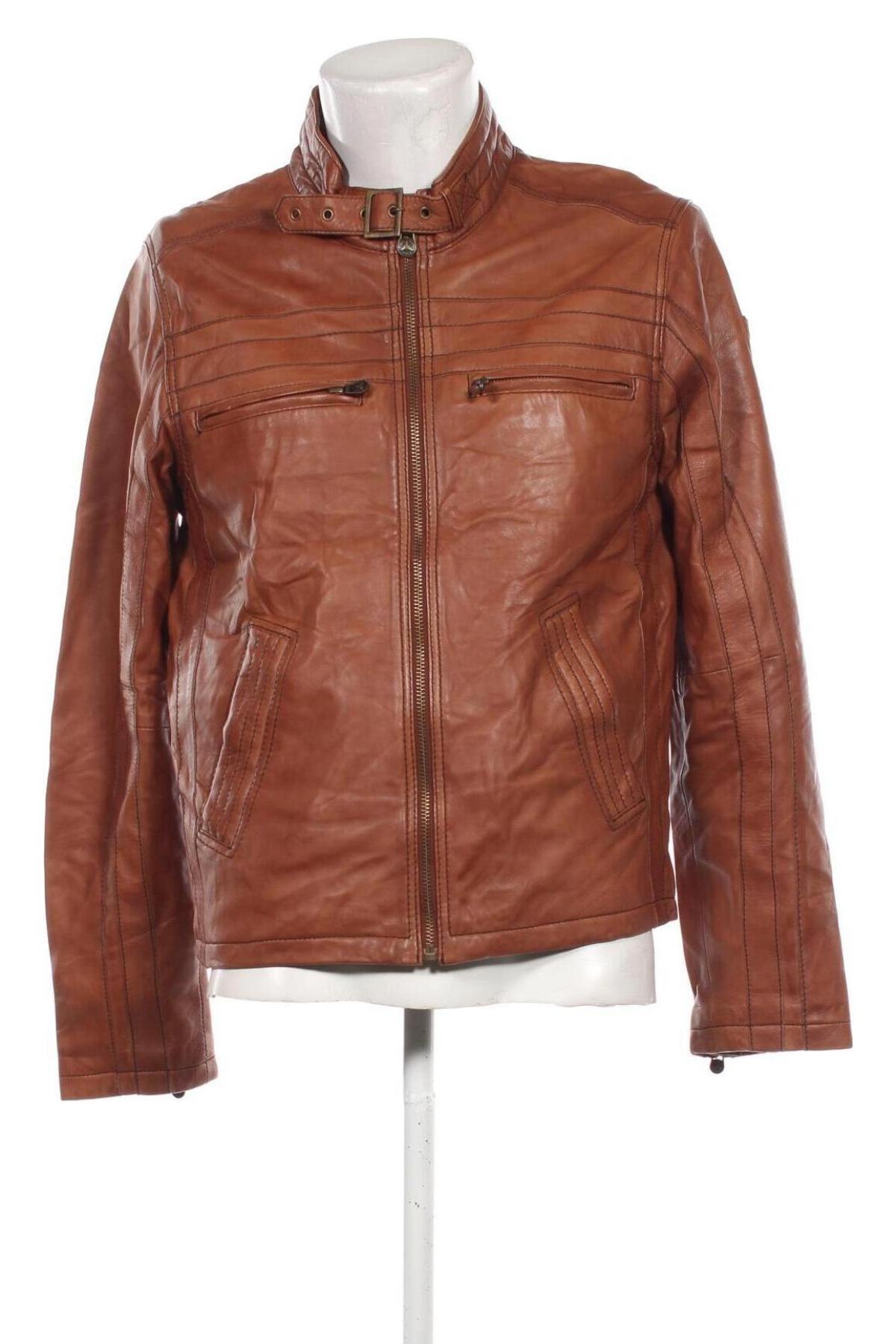 Herren Lederjacke Pme Legend, Größe M, Farbe Braun, Preis € 157,49