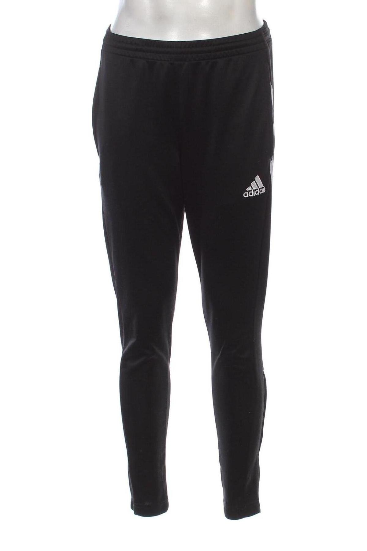 Pantaloni trening de bărbați Adidas, Mărime M, Culoare Negru, Preț 124,68 Lei