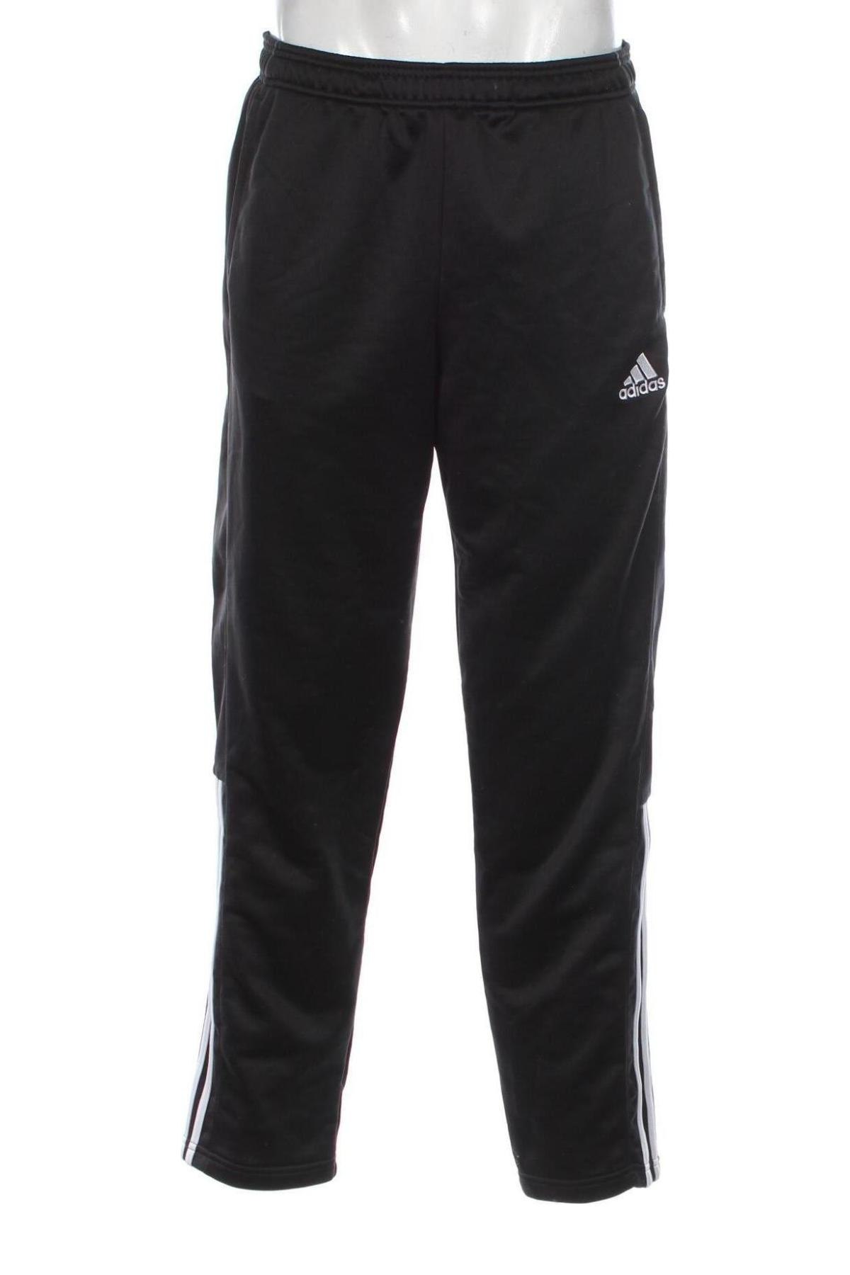 Pantaloni trening de bărbați Adidas, Mărime L, Culoare Negru, Preț 128,99 Lei