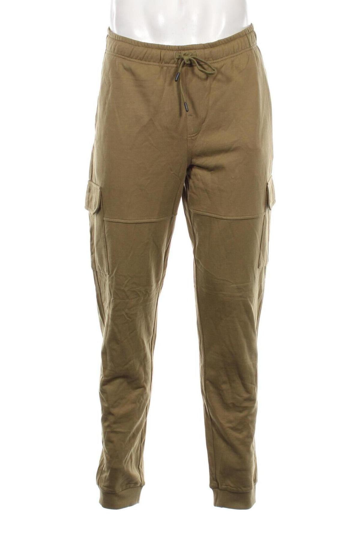 Pantaloni trening de bărbați Force, Mărime M, Culoare Verde, Preț 61,99 Lei