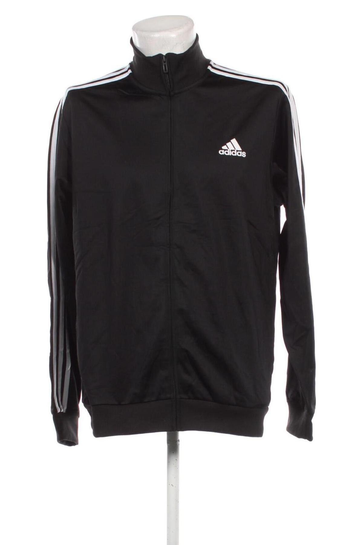 Bluză trening de bărbați Adidas, Mărime L, Culoare Negru, Preț 157,99 Lei