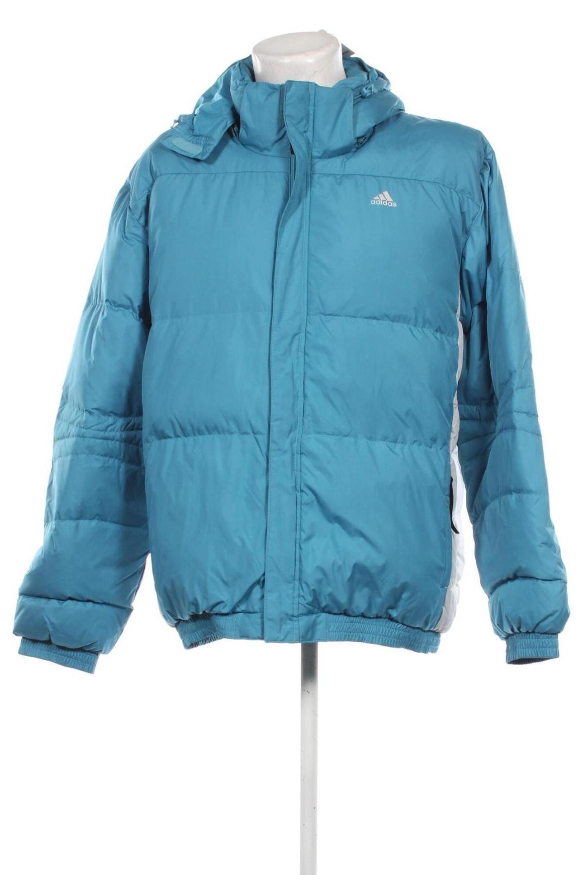 Geacă de bărbati Adidas, Mărime XL, Culoare Albastru, Preț 222,99 Lei