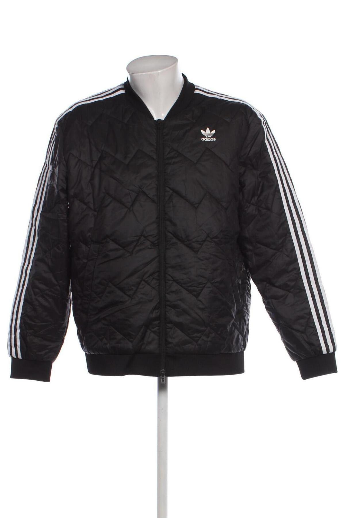 Herrenjacke Adidas Originals, Größe XL, Farbe Schwarz, Preis 80,99 €