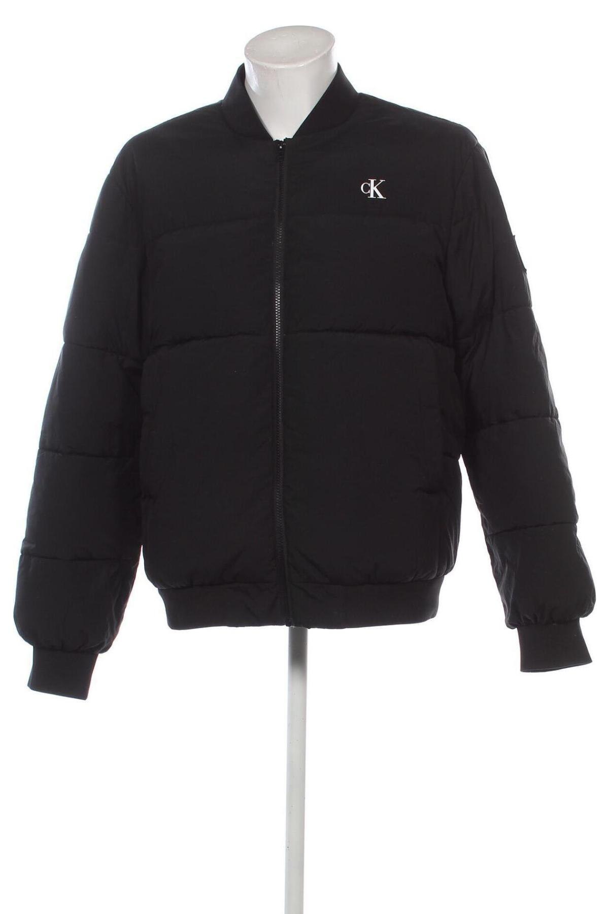 Herrenjacke Calvin Klein Jeans, Größe XL, Farbe Schwarz, Preis 122,11 €