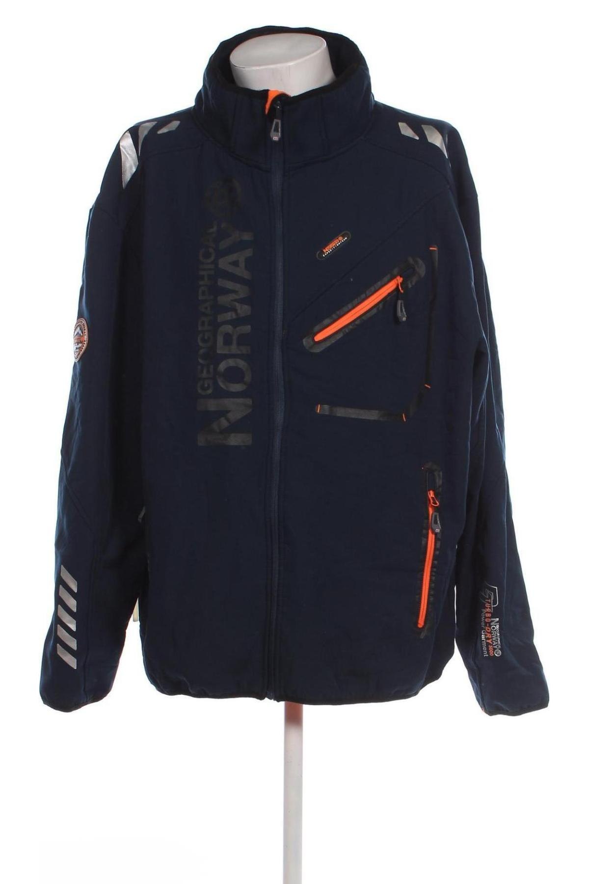 Pánská bunda  Geographical Norway, Velikost 5XL, Barva Modrá, Cena  2 729,00 Kč