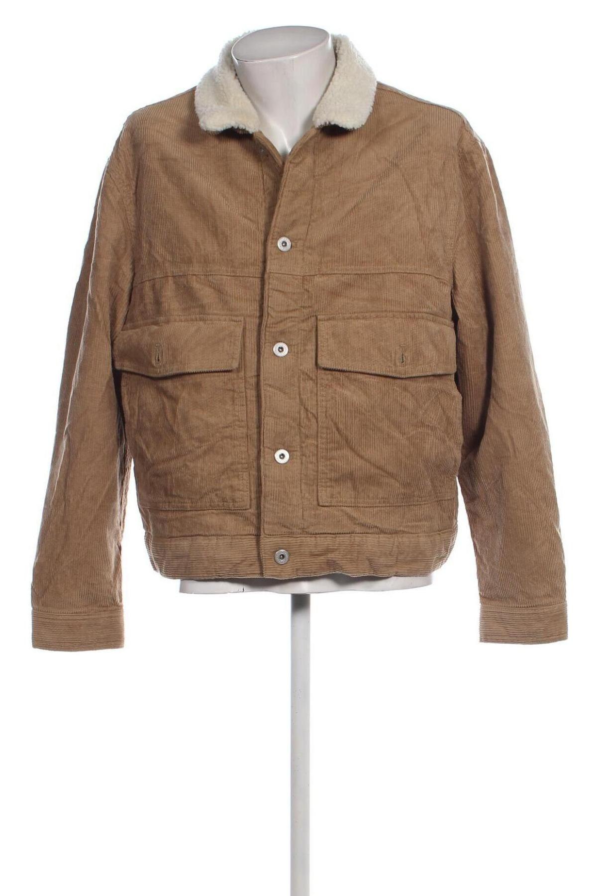 Herrenjacke H&M, Größe L, Farbe Beige, Preis 47,99 €