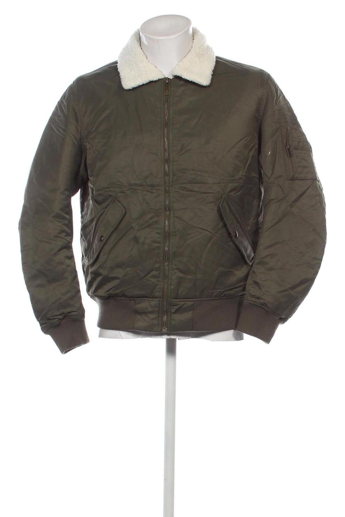 Herrenjacke H&M L.O.G.G., Größe M, Farbe Grün, Preis 33,99 €