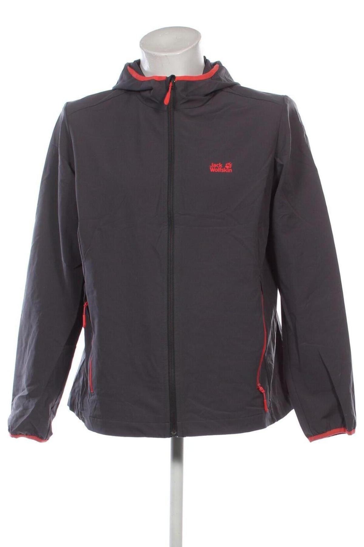 Herrenjacke Jack Wolfskin, Größe XXL, Farbe Grau, Preis € 46,99