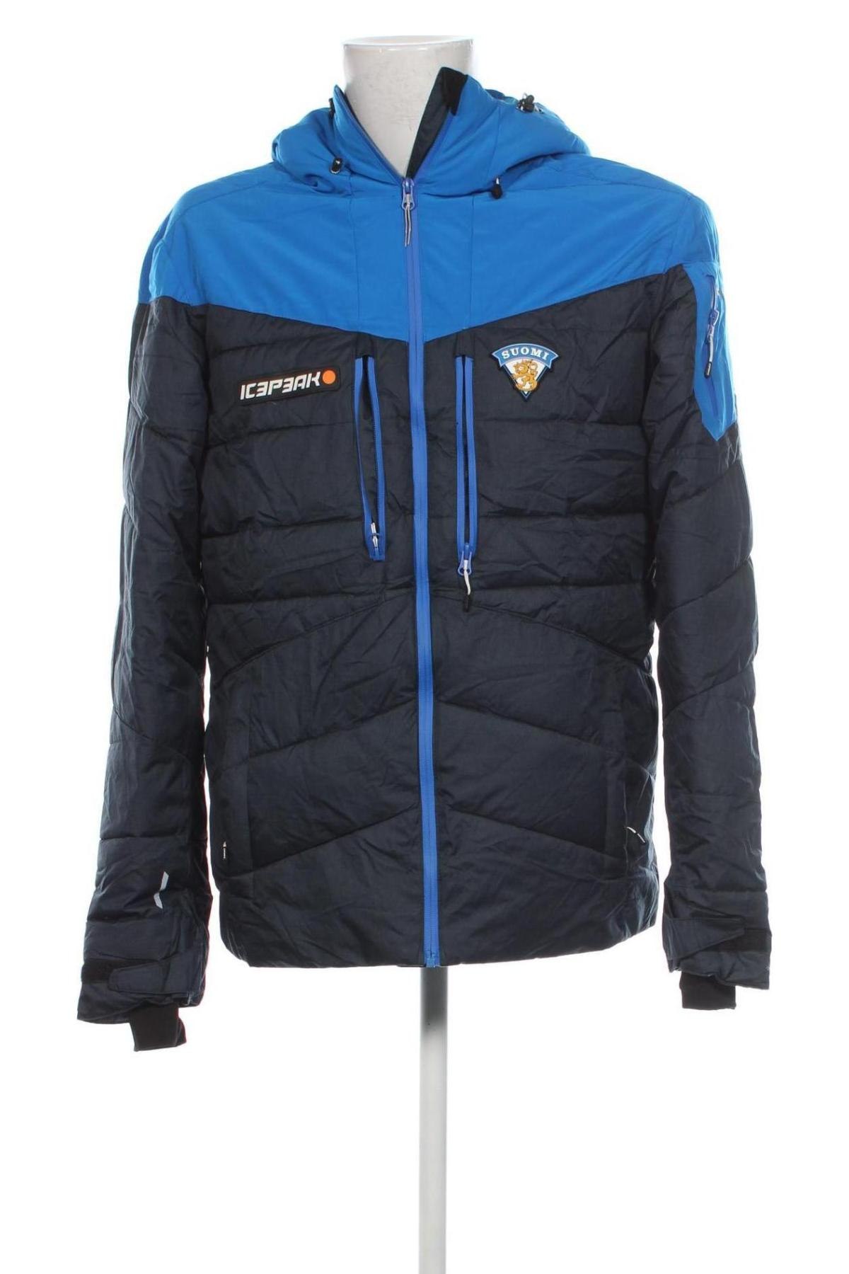 Herrenjacke für Wintersports Icepeak, Größe L, Farbe Blau, Preis 90,99 €