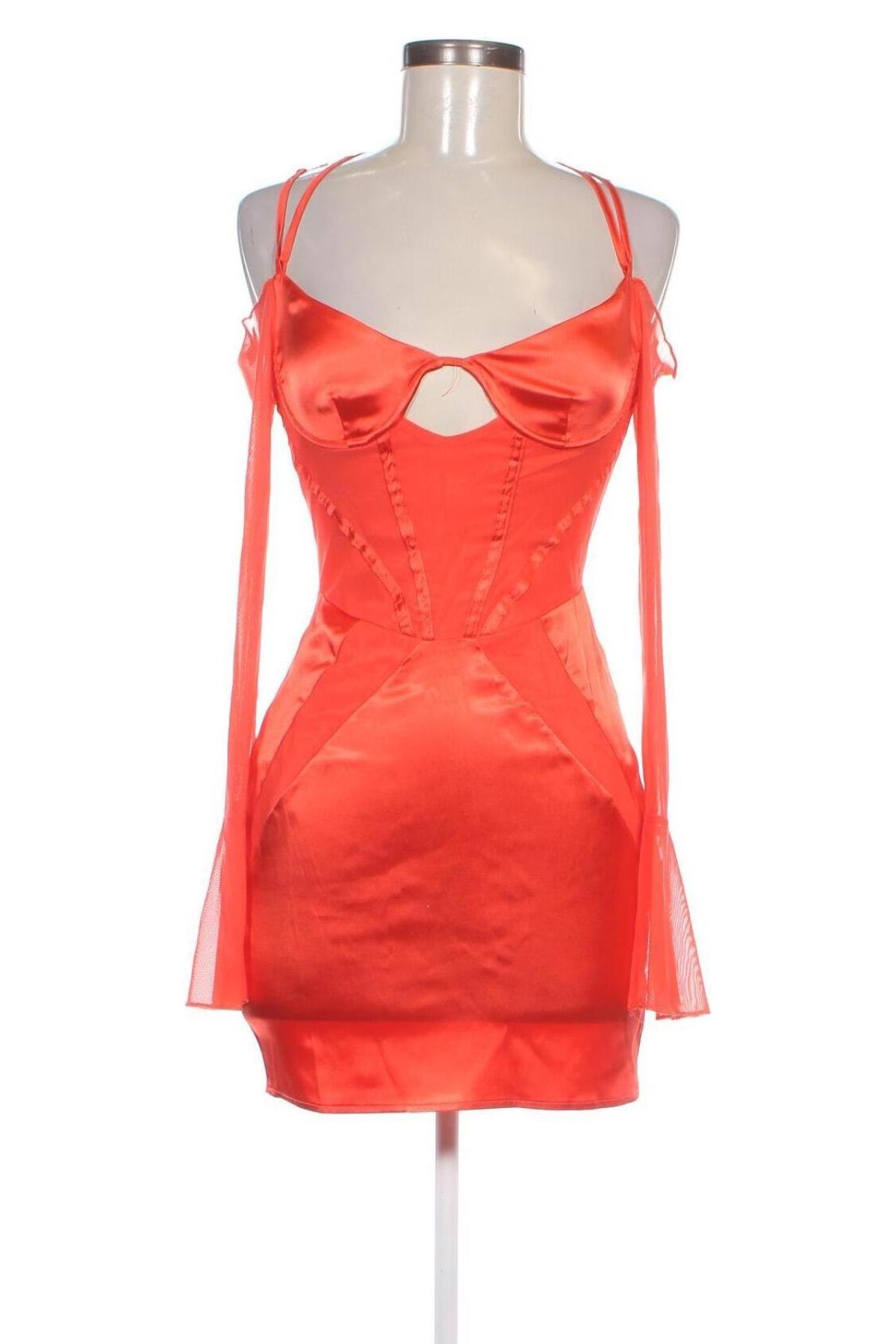 Kleid, Größe S, Farbe Orange, Preis € 24,00