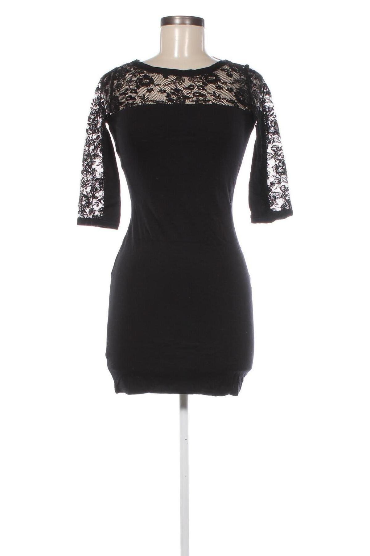 Rochie Bershka, Mărime M, Culoare Negru, Preț 43,99 Lei