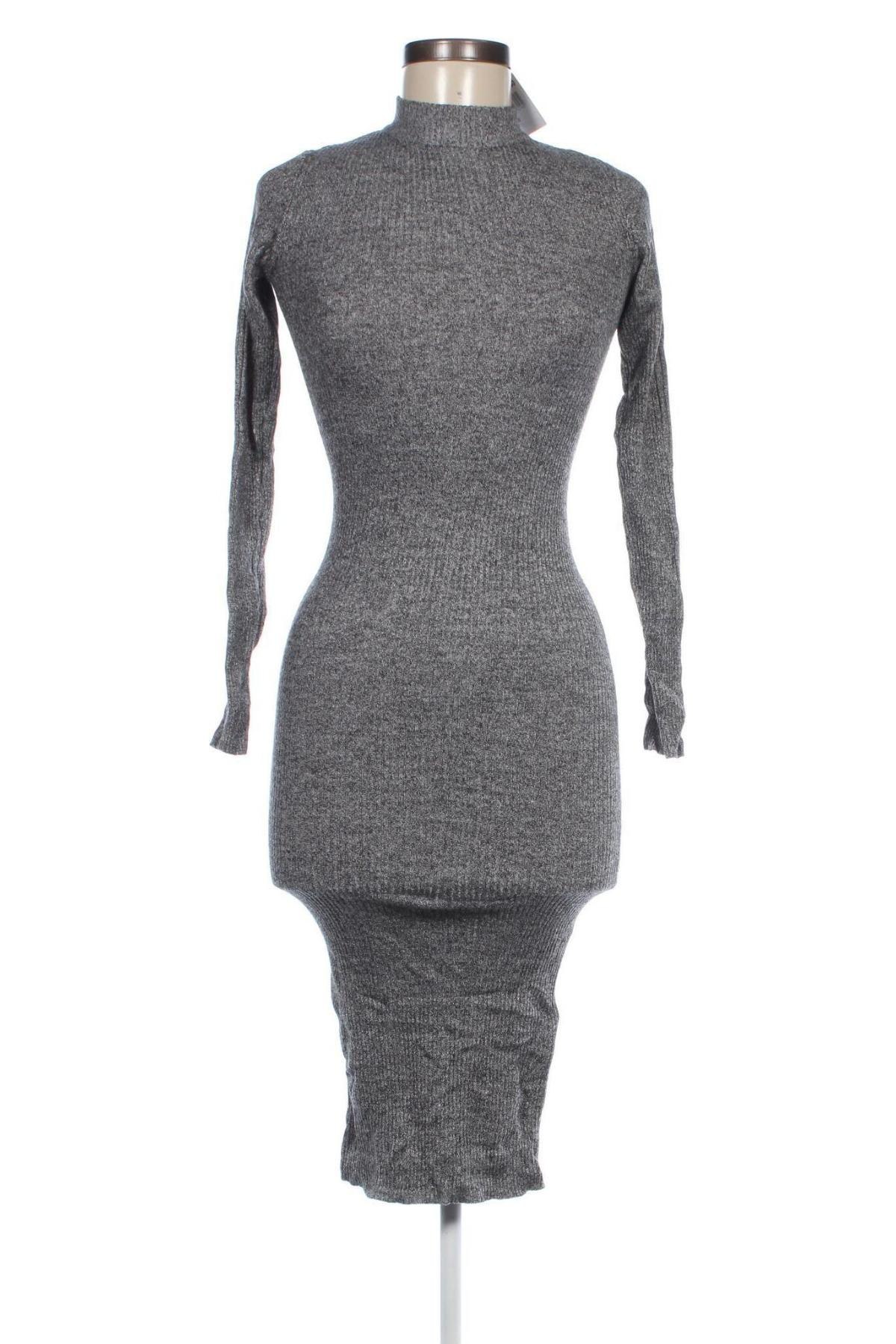 Kleid Bershka, Größe S, Farbe Grau, Preis 9,49 €