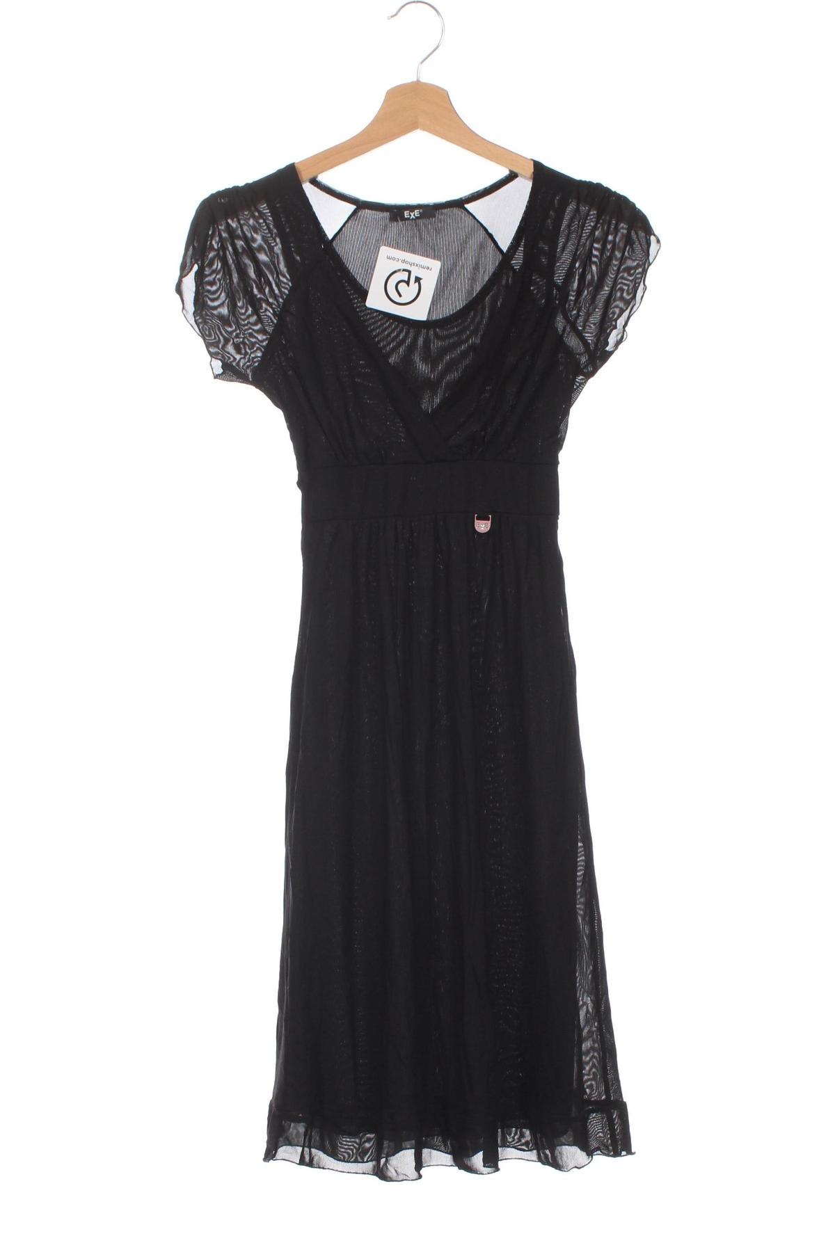 Rochie Exe, Mărime XXS, Culoare Negru, Preț 73,98 Lei