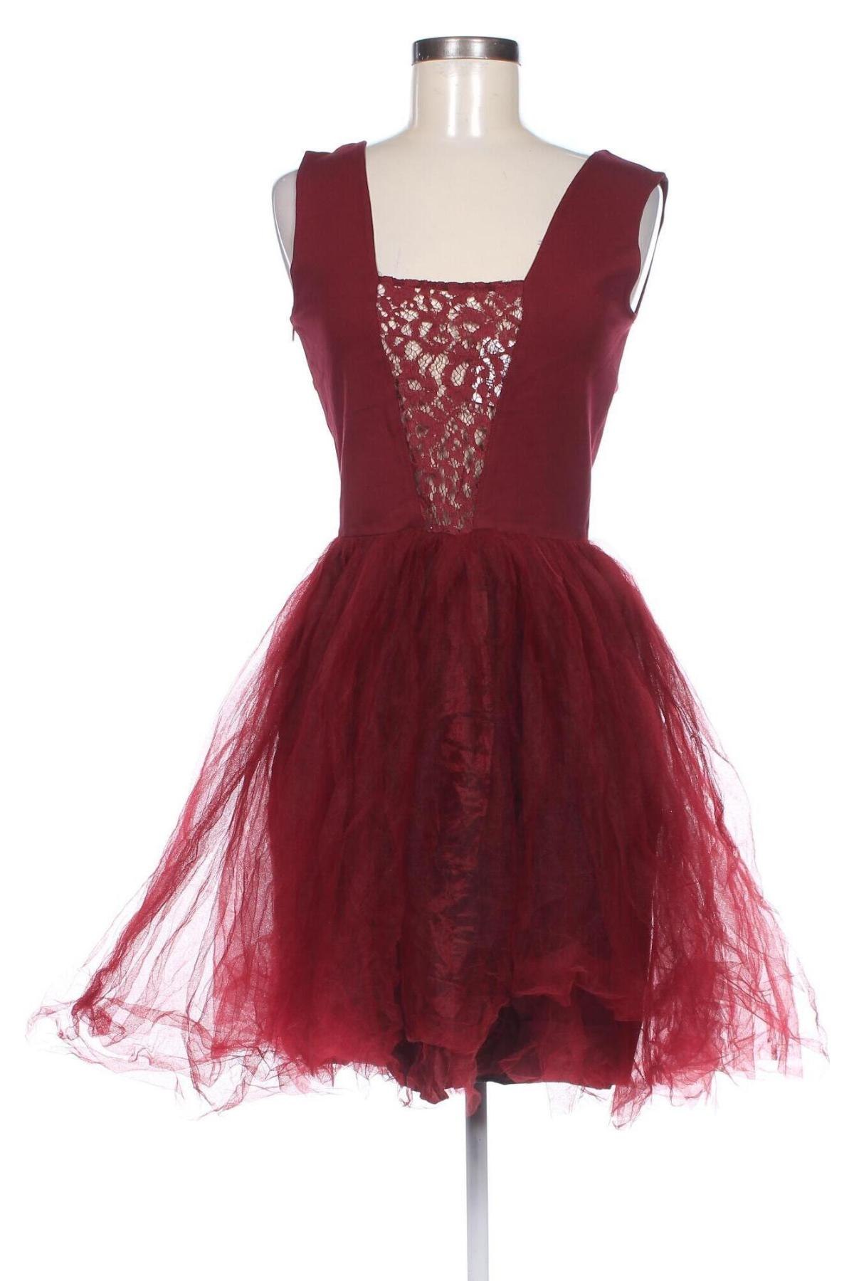 Kleid Naf Naf, Größe M, Farbe Rot, Preis 33,99 €