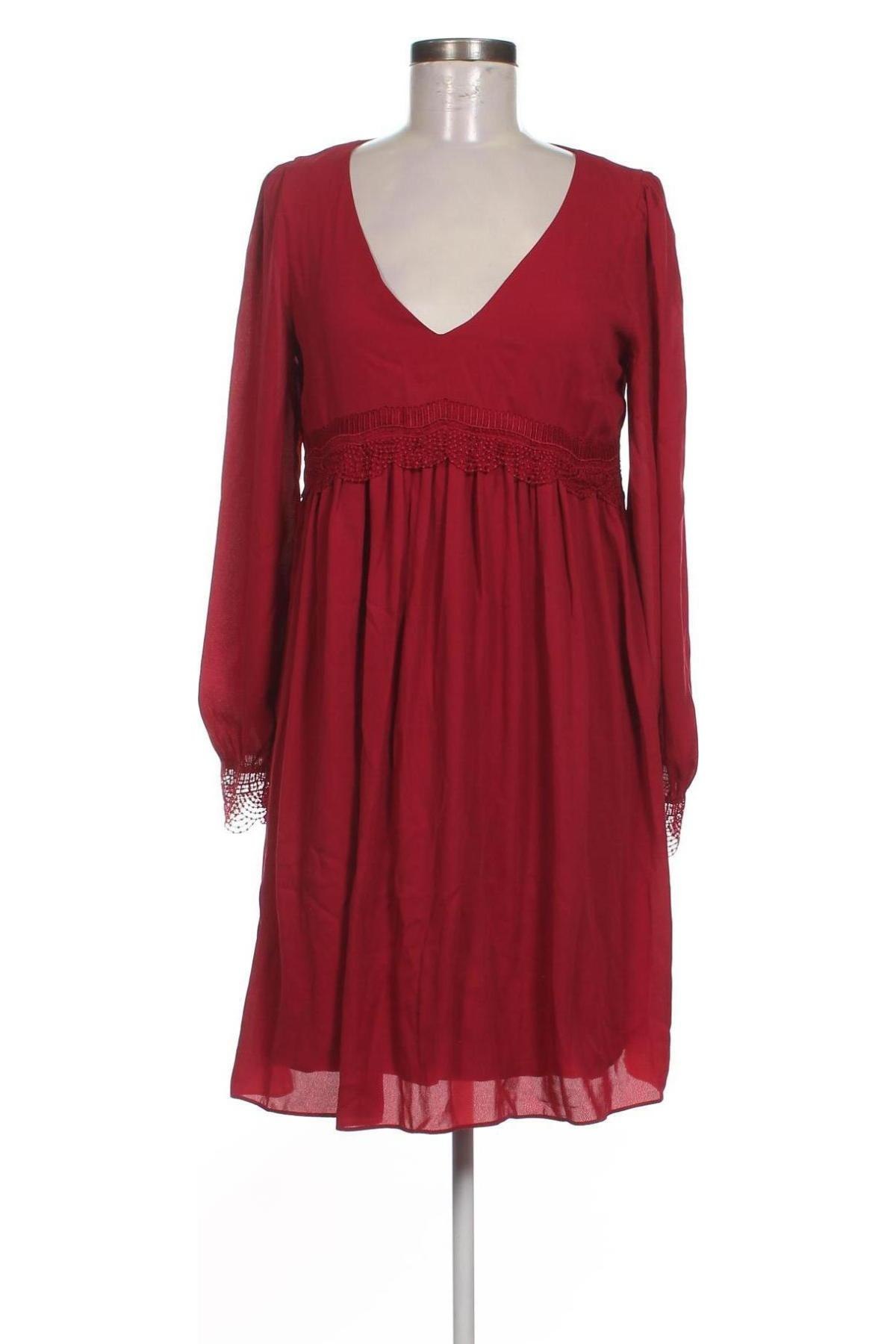 Kleid Naf Naf, Größe M, Farbe Rot, Preis 24,55 €